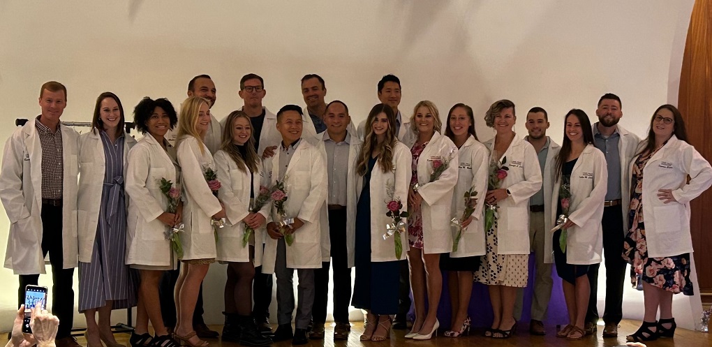 UPMC Hamot’s School of Anesthesia Holds Inaugural White Coat Ceremony for First DNP Cohort